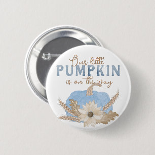Unsere kleine Pumpkin Blue Baby Duschtaste Button