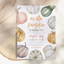 Unsere kleine Pumpkin Niedlich Boho Fall Birthday 