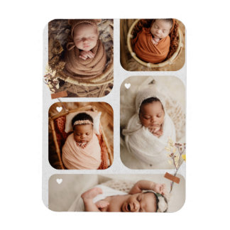 Unsere kleine Reise: Eine einfache Scrapbook-Coll Magnet