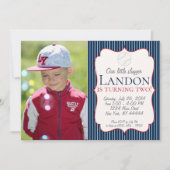 Unsere kleine, schluckende Baseball-Party Einladun Einladung (Vorderseite)