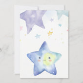 Unsere kleine Segen-Baby-Ankündigung Einladung (Rückseite)