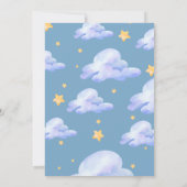 "Unsere kleine Sonne" Einladung zur Kinderdusche (Rückseite)