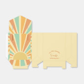 unsere kleine Sonne mit Sonnenstrahlen Geburtstag Geschenkschachtel (Ungefaltet)