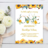 Unsere kleine Sonnenblume macht eins Einladung