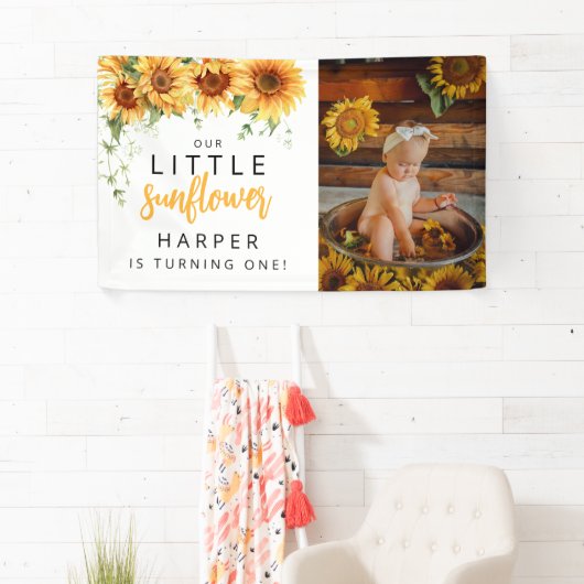 Unsere kleine Sonnenblumenpartei Foto Banner (Insitu)