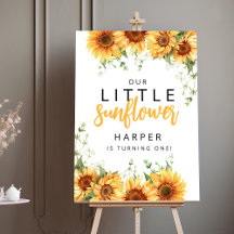 Unsere kleine Sonnenblumenparty