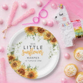 Unsere kleine Sonnenblumenparty Pappteller (Party)
