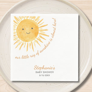 Unsere kleine Sonnenscheindusche Serviette