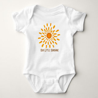 Unsere kleine Sunshine Baby Body Suite Baby Strampler