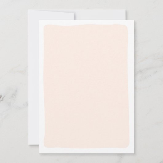 Unsere kleine Süsse Clementine Orange Erster Gebur Einladung (Rückseite)