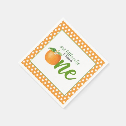 Unsere kleine Süsse dreht einen Napkin - oder Punk Serviette (Ecke)