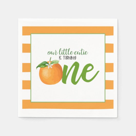 Unsere kleine Süsse dreht einen Napkin - oder Stre Serviette (Vorderseite)