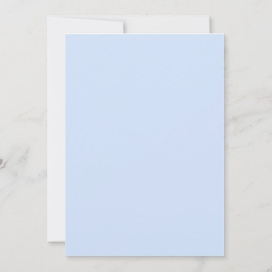 Unsere kleine süße Erbse auf dem Weg zur Baby-Dusc Einladung (Rückseite)