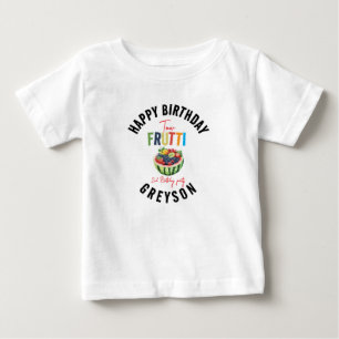 Unsere kleine Süsse fruittiert 2. Geburtstag Party Baby T-shirt