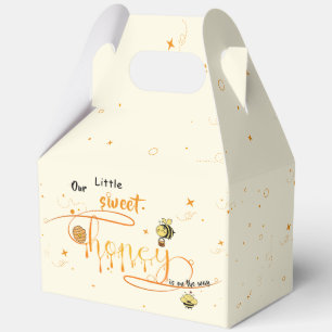 Unsere kleine süße Honig ist auf dem Weg Baby Show Geschenkschachtel