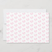 Unsere kleine Sweetheart 3 Foto Geburtserklärung Ankündigung (Rückseite)