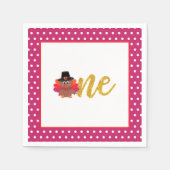 Unsere kleine Türkei dreht 1 Napkin - Mädchen - D Serviette (Vorderseite)