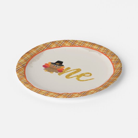 Unsere kleine Türkei dreht ein Plättchen - PL Pappteller (Schrägansicht)