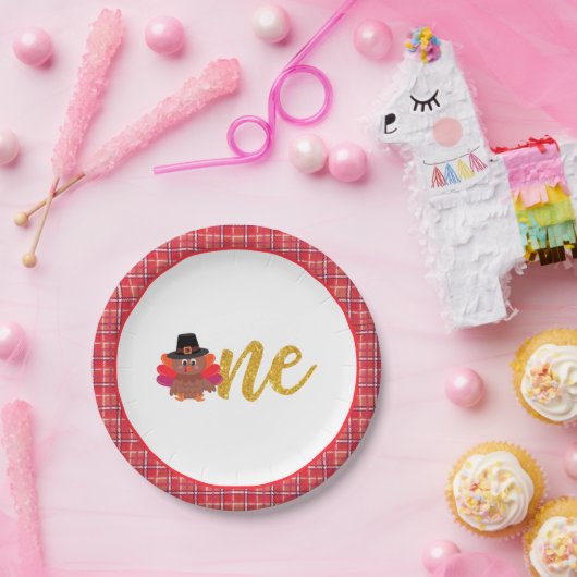 Unsere kleine Türkei dreht eine Platte - Mädchen - Pappteller (Party)