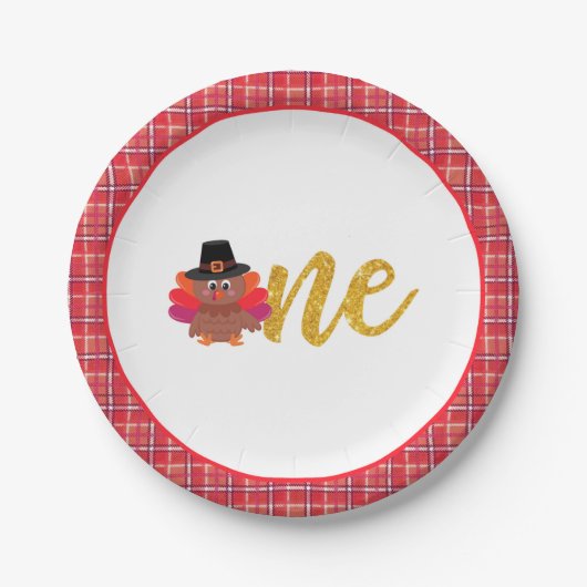 Unsere kleine Türkei dreht eine Platte - Mädchen - Pappteller (Vorderseite)