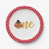 Unsere kleine Türkei dreht eine Platte - RD Pappteller (Vorderseite)