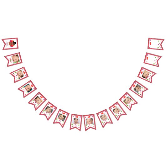 Unsere kleine Türkei (Mädchen) erstes Foto des Jah Wimpelkette (Alle)