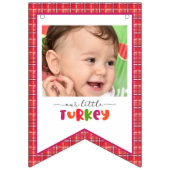 Unsere kleine Türkei (Mädchen) erstes Foto des Jah Wimpelkette (Zweite Fahne)