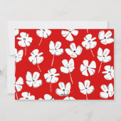 Unsere kleine Valentine-Briefe Geburt Ankündigung (Rückseite)