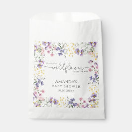 Unsere kleine Wildblume Babydusche Geschenktütchen
