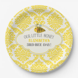 Unsere kleinen Honey Bee Birthday Paper Teller