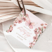 Unsere kleinen Schmetterling-Rosa-Mädchen zum Gebu Geschenkanhänger