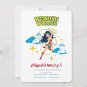 Unsere kleinen Wundermädchen zum Geburtstag Einladung (Vorderseite)