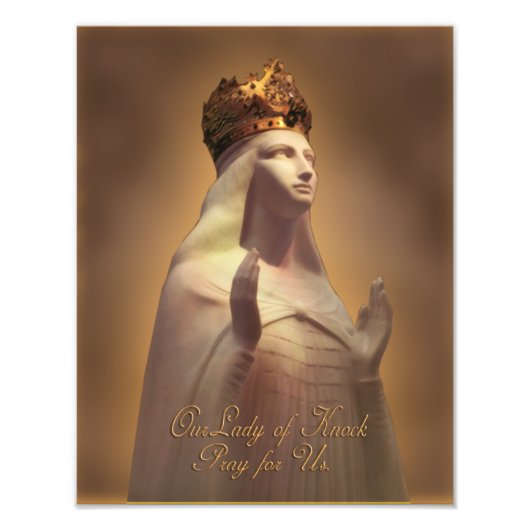 UNSERE KNOCK-PRAY FÜR UNS GESCHICHTETES BILD FOTODRUCK (Vorne)