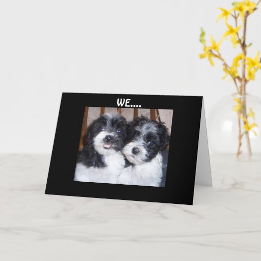 UNSERE KOPFEN GEMEINSAM GEBURTSTAG got Karte (Gelbe Blume)