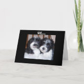 UNSERE KOPFEN GEMEINSAM GEBURTSTAG got Karte (Vorderseite)