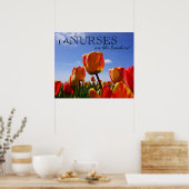 Unsere Krankenschwestern sind wie Sunshine! Poster (Küche)