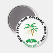 unsere Kultur Magnet (Vorderseite/Rückseite)