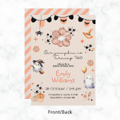 Unsere Kürbiskur dreht Halloween Geburtstagsparty Einladung