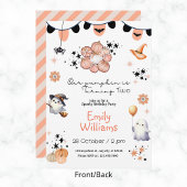 Unsere Kürbismädchen Halloween Geburtstag jedes Ja Einladung