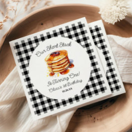 Unsere Kurze Pfannkuchen Frühstück Geburtstagspart Serviette