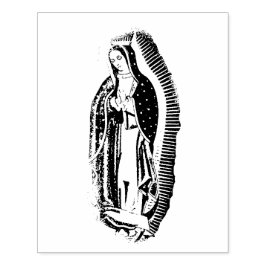 Unsere Lady aus Guadalupe-Kautschuk-Briefmarke Gummistempel