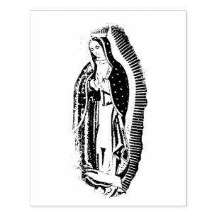 Unsere Lady aus Guadalupe-Kautschuk-Briefmarke Gummistempel