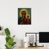 Unsere Lady Czestochowa Black Maddona Jungfrau Mar Poster (Heimbüro)