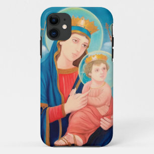 Unsere Lady der ewigen Hilfe für Katholiken Case-Mate iPhone Hülle