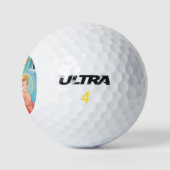 Unsere Lady der ewigen Hilfe für Katholiken Golfball (Logo)
