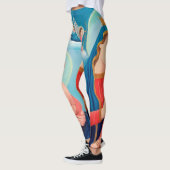 Unsere Lady der ewigen Hilfe für Katholiken Leggings (Links)