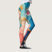Unsere Lady der ewigen Hilfe für Katholiken Leggings (Rechts)