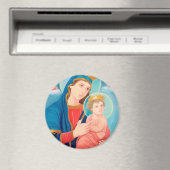 Unsere Lady der ewigen Hilfe für Katholiken Magnet (In Situ (Geschirrspüler))