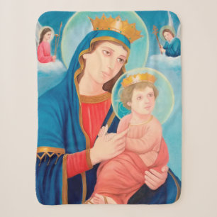 Unsere Lady der ewigen Hilfe für Katholiken Sherpadecke