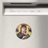 Unsere Lady der ewigen Hilfe Schönes Magnet (In Situ (Geschirrspüler))